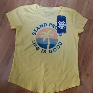 Life Is Good Shirts & Tops - NWT Girls Life is Good t shirt Life Is Good Shirts & Tops - NWT Girls Life is Good t shirt